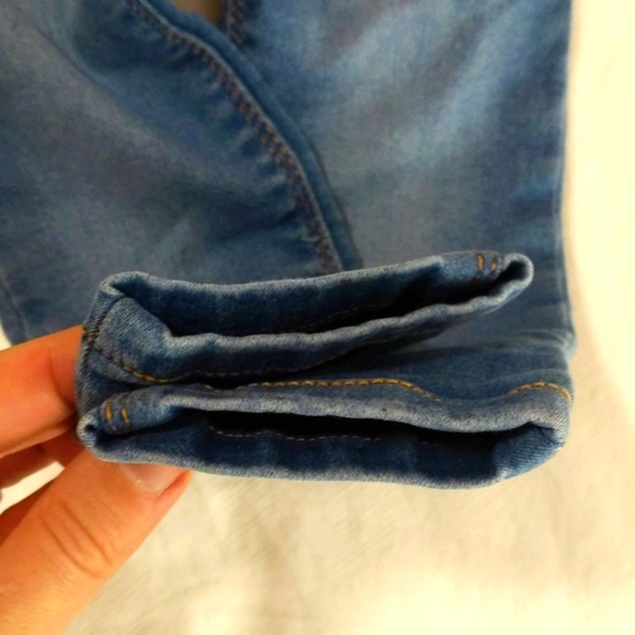 old navy ballerina skinny stretch denim jeans 18-24 months baby girl - Picture 4 of 7